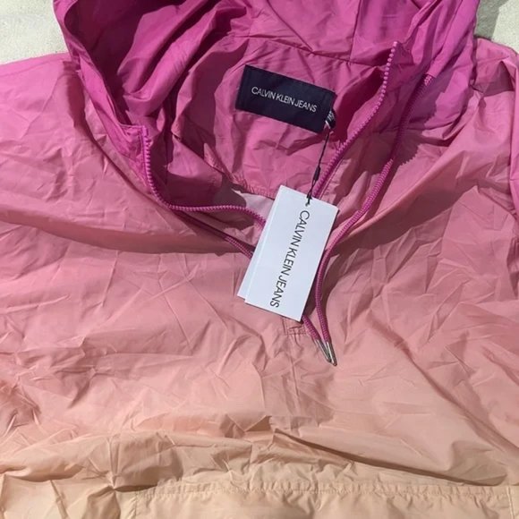 BNWT Calvin Klein Hoodie Wind breaker/Rain coat XS - Picture 5 of 8